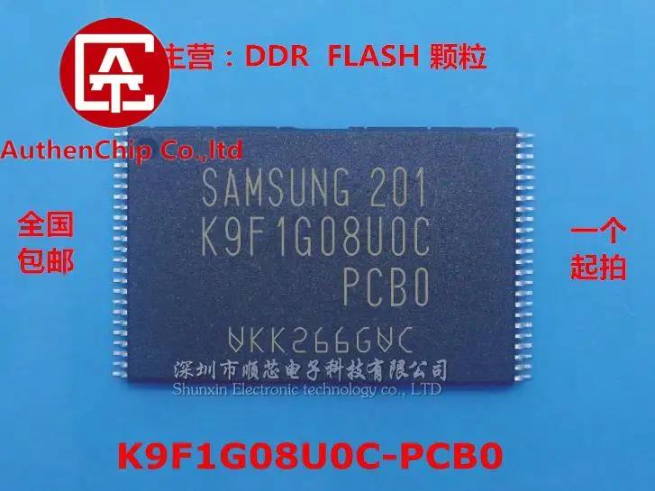 10pcs 100% ǰ   K9F1G08U0C-PCB0 K9F1G08UOC-PCBO 128MB NAND FLASH